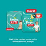 FRALDA PAMPERS PANTS AJUSTE TOTAL XXG 60UN