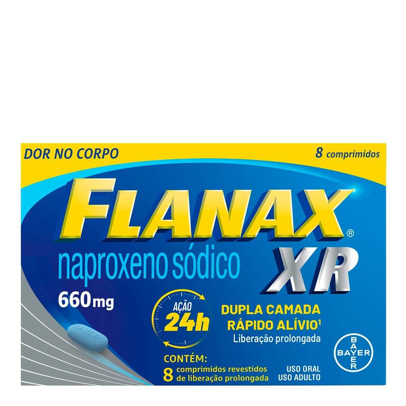 FLANAX XR 660MG 8CPR