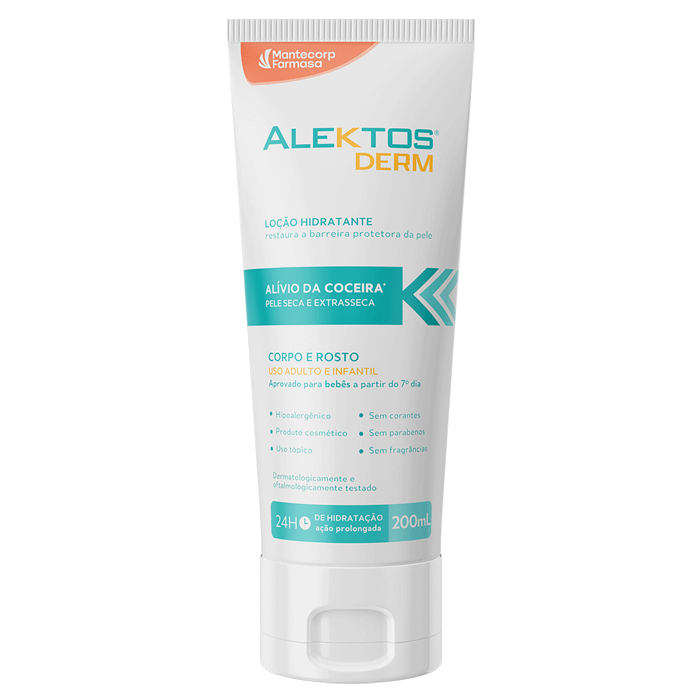 ALEKTOS DERM LOÇAO HIDRATANTE PELE SECA/EXTRASSECA 200ML