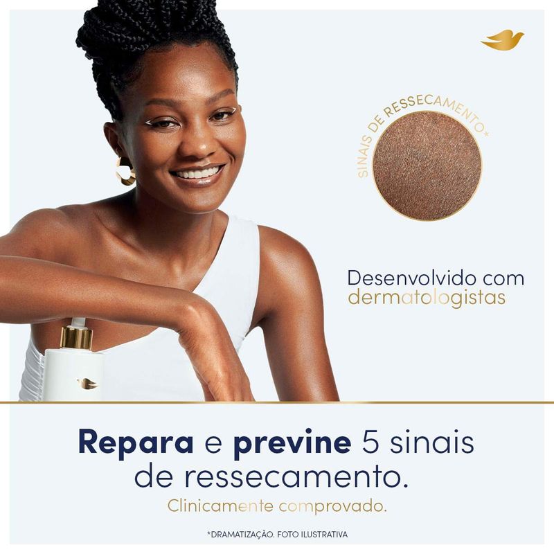 DOVE SERUM CORPORAL HIALURONICO DERMO RENOVADOR 380ML PUMP