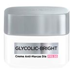 LOREAL GLYCOLIC BRIGHT ANTI-MARCAS FPS30 49G
