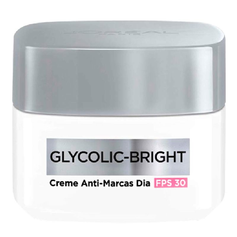 LOREAL GLYCOLIC BRIGHT ANTI-MARCAS FPS30 49G