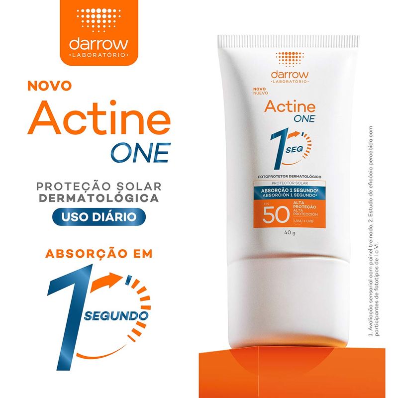 ACTINE ONE SEM COR FPS50 40G