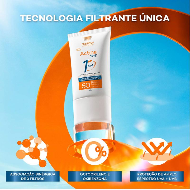 ACTINE ONE SEM COR FPS50 40G