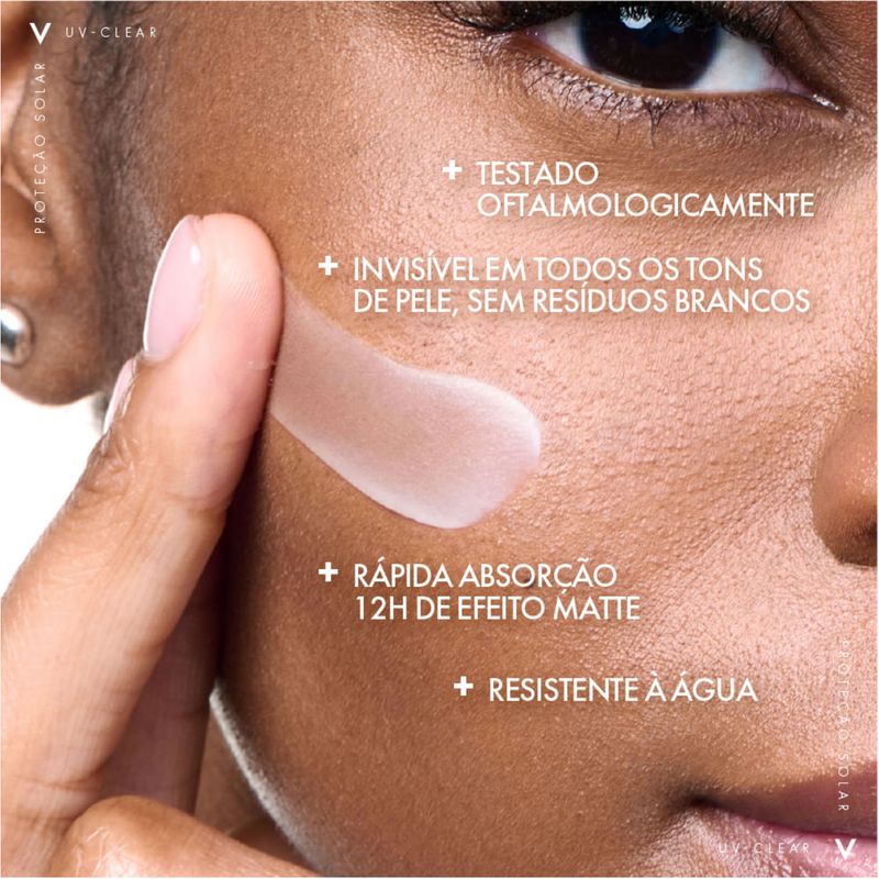 VICHY CAPITAL SOLEIL UV-CLEAR FPS60 AQUA FLUIDO S/ COR 40G