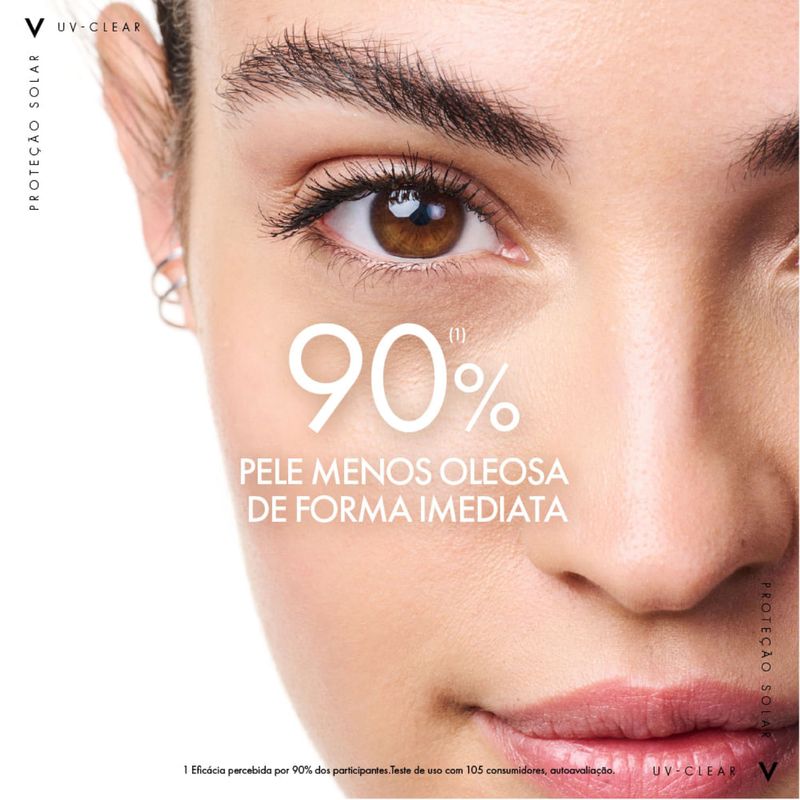 VICHY CAPITAL SOLEIL UV-CLEAR FPS60 AQUA FLUIDO S/ COR 40G