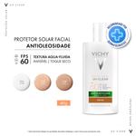 VICHY CAPITAL SOLEIL UV-CLEAR FPS60 AQUA FLUIDO COR 4.0 40G