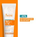 AVENE CLEANANCE UV FPS70 ANTIOLEOSIDADE COR MEDIO 40G