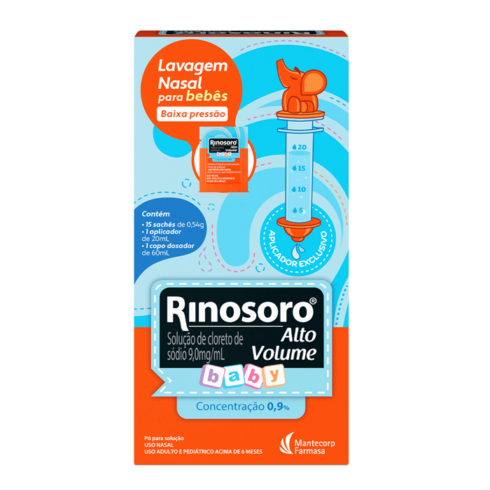 RINOSORO BABY ALTO VOLUME 15SACHES