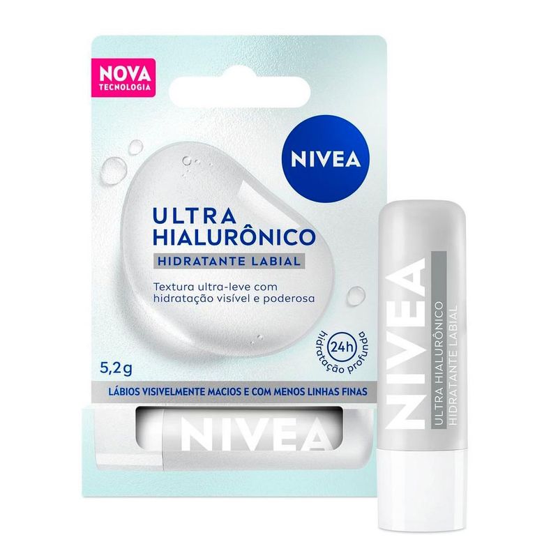 NIVEA PROTETOR LABIAL ULTRA HIALURONICO 5,2G