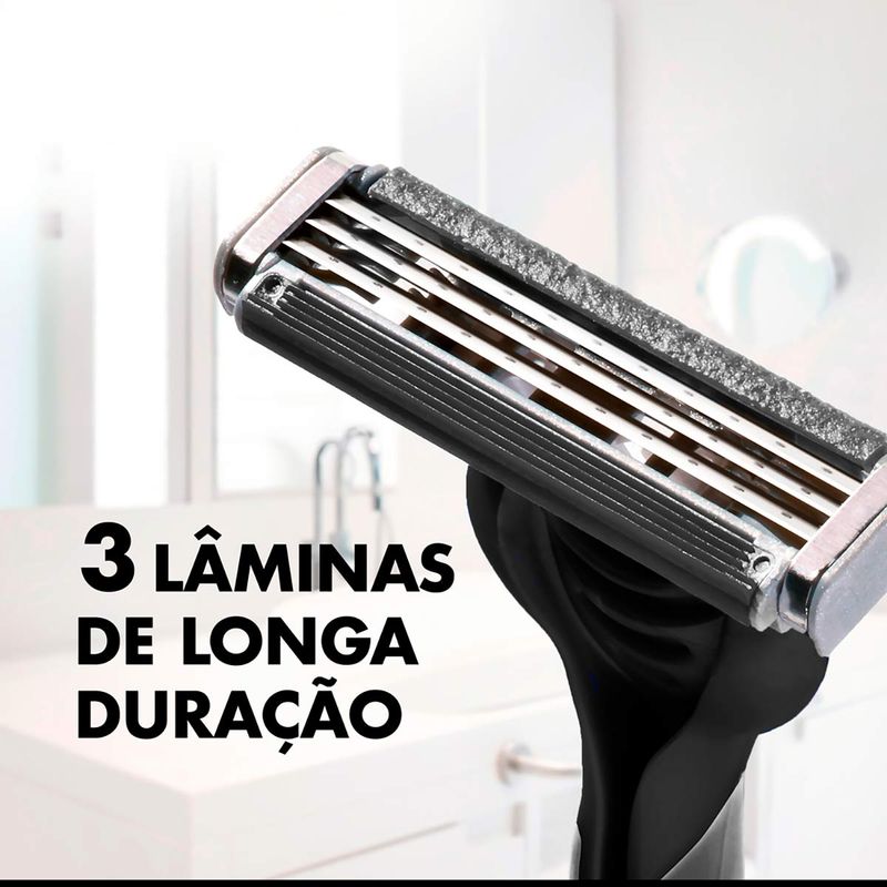APARELHO PRESTOBARBA 3 CARBONO 2UN