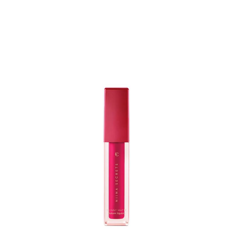 NIINA SECRETS EUDORA BATOM LIQUIDO SKINNY MATTE PINK PEONIA