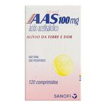 AAS 100MG INFANTIL 120CPR
