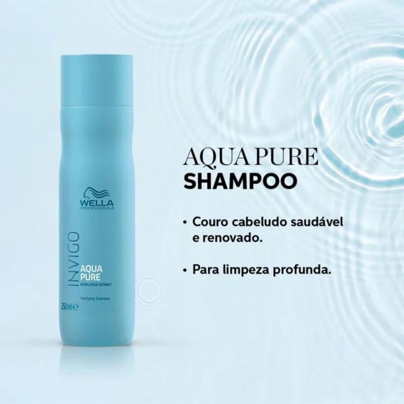 WELLA PROFESSIONALS SHAMPOO AQUA PURE 250ML