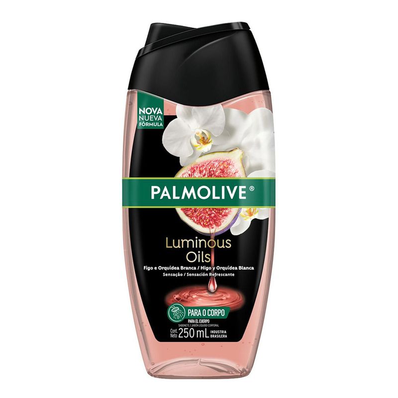 SABONETE LIQUIDO PALMOLIVE OILS FIGO E ORQUIDEA 250ML