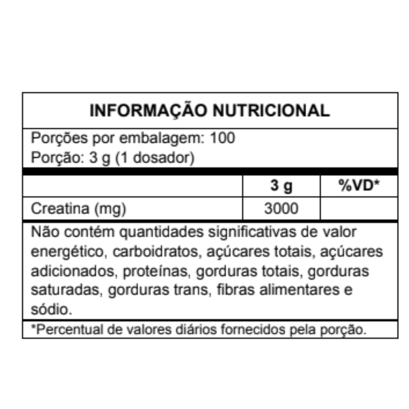 CREATINA NATURE HEALTHY 300G
