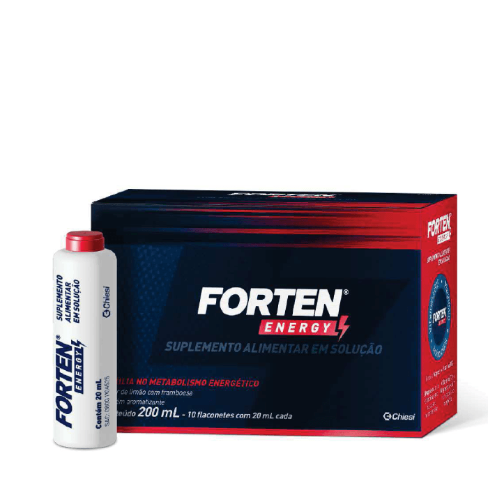 FORTEN  ENERGY SOLUÇAO 10FLACONETES 20ML