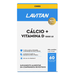 LAVITAN CALCIO+D 1.000UI 60CPR