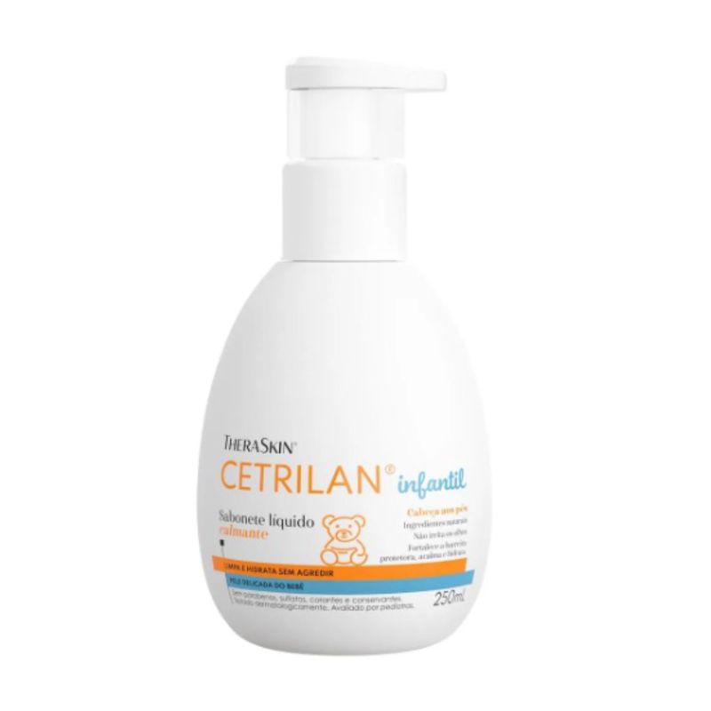 CETRILAN SABONETE LIQUIDO INFANTIL CALMANTE 250ML