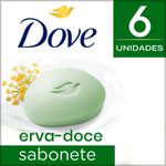 KIT SABONETE DOVE ERVA DOVE 90G 6UN