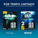 KIT GILLETTE MACH3 APARELHO+2CARGAS