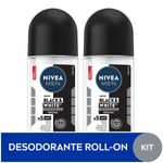 DES NIVEA ROLL ON INVISIBLE BLACK WHITE POWER 50ML PACK2