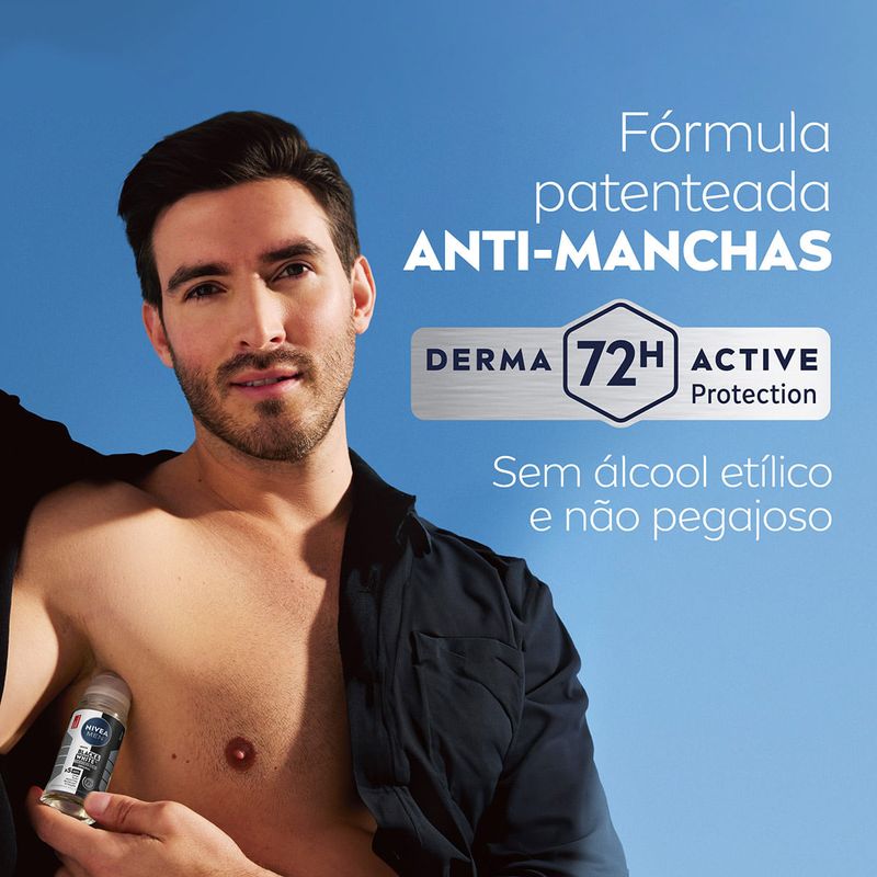 DES NIVEA ROLL ON INVISIBLE BLACK WHITE POWER 50ML PACK2
