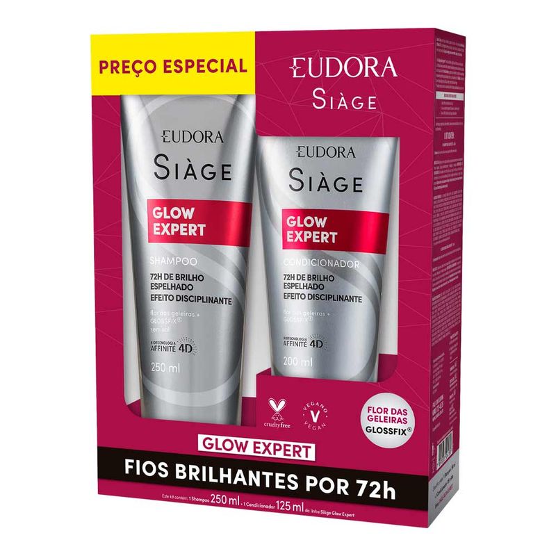 KIT EUDORA SIAGE GLOW EXPERT SH+COND
