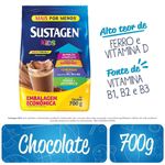 SUSTAGEN KIDS SABOR CHOCOLATE SACHE LEVE700G PAGUE500G