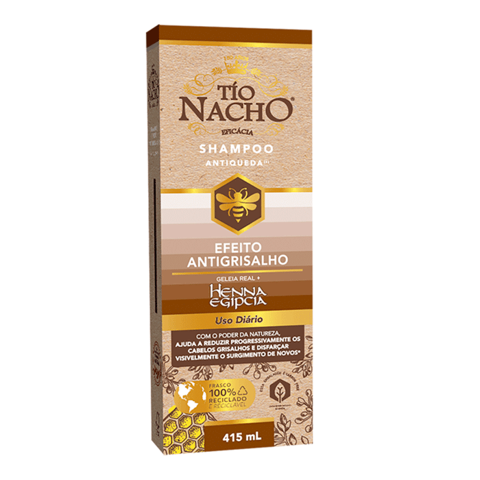 SHAMPOO TIO NACHO ANTIGRISALHO 415ML