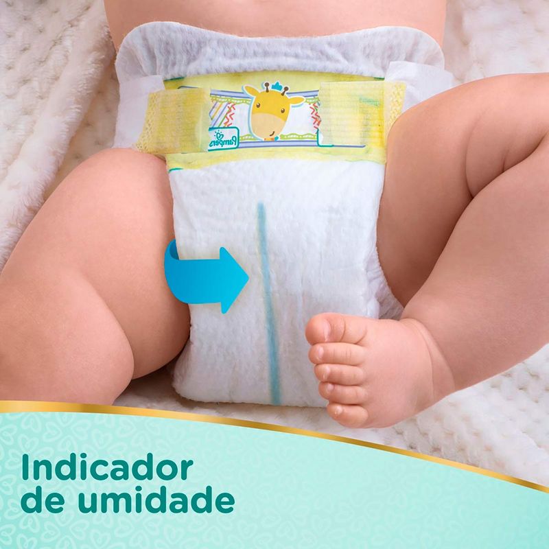 FRALDA PAMPERS PREMIUM CARE RECEM NASCIDO ATE 6KG RN+ 36UN