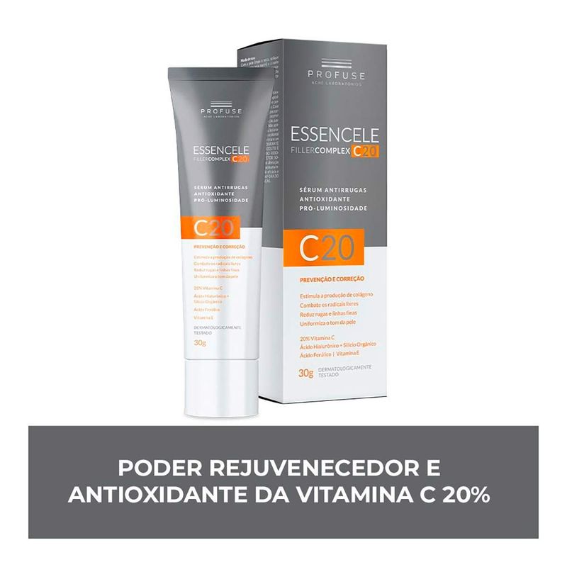 PROFUSE ESSENCELE FILLER C20 SERUM FACIAL 30G