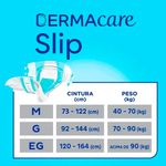 FRALDA TENA SLIP DERMACARE M 16UN