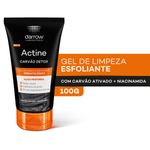 ACTINE GEL DE LIMPEZA ESFOLIANTE CARVAO DETOX 100G