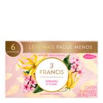 KIT SABONETE FRANCIS ROSA 6UN 90G