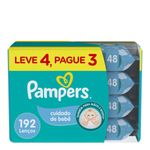LENÇOS UMEDECIDOS PAMPERS CHEIRINHO DE BEBE L4P3