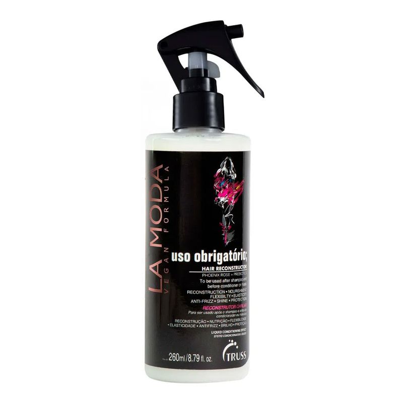 TRUSS LA MODA RECONSTRUTOR CAPILAR USO OBRIGATORIO 260ML