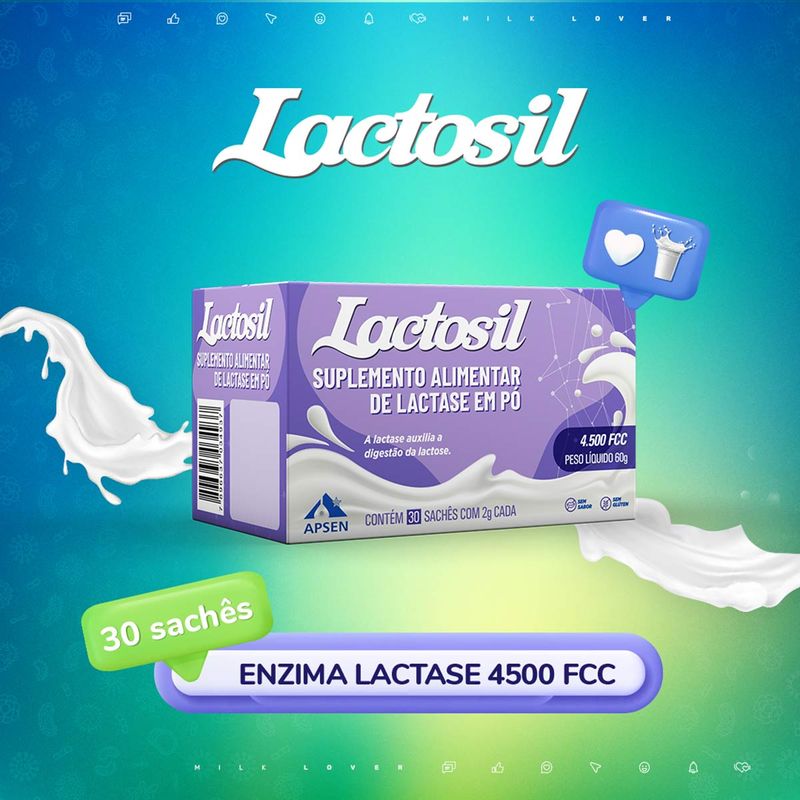 LACTOSIL 4.500 FCC ALU 30SACHES