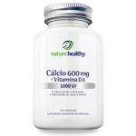 CALCIO 600MG+VITAMINA D3 1000UI NATURE HEALTHY 120CPR