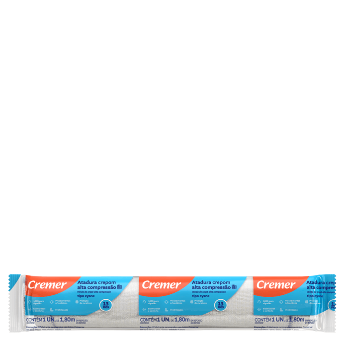 ATADURA DE CREPE CREMER/ CYSNE 20CMX1,8M