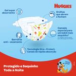 FRALDA TURMA DA MONICA TRIPLA PROTEÇAO G 28UN