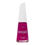 ESMALTE RISQUE CREMOSO LEO MANDOU FLORES 8ML