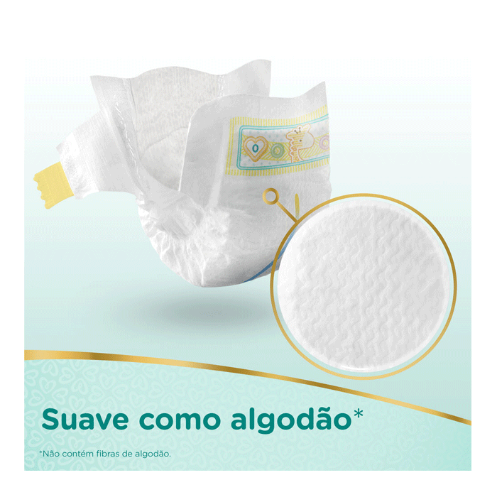 FRALDA PAMPERS PREMIUM CARE RECEM NASCIDO ATÉ 4KG RN 36UN