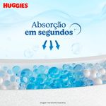 FRALDA HUGGIES RAPIDA ABSORÇAO HIPER M 92UN