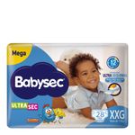 FRALDA BABYSEC ULTRA GALINHA PINTADINHA XXG 28UN