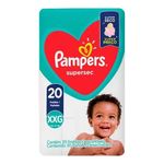 FRALDA PAMPERS SUPERSEC XXG 20UN