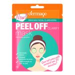 DERMAGE MASCARA FACIAL CLAREADORA PEEL OFF CLARIFY MASK 10G