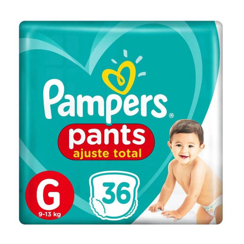 FRALDA PAMPERS PANTS G 36UN