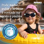 FRALDA HUGGIES MAR E PISCINA G 10UN