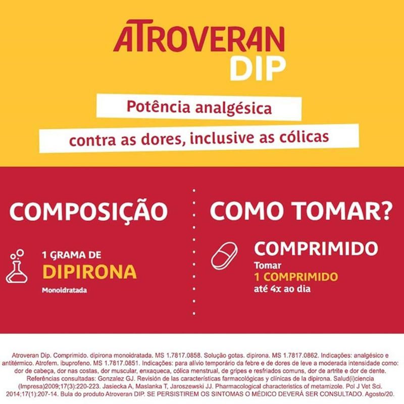 ATROVERAN DIP 1G 4CPR